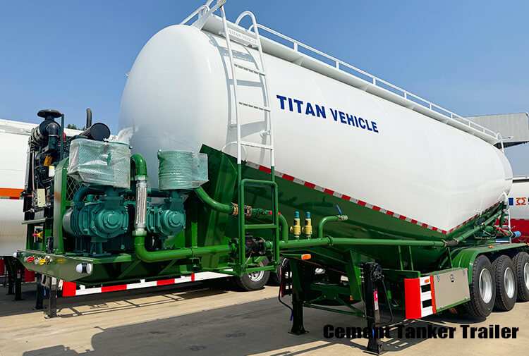 3 Axle Dry Bulk Cement Tanker for Sale Price in Guyana