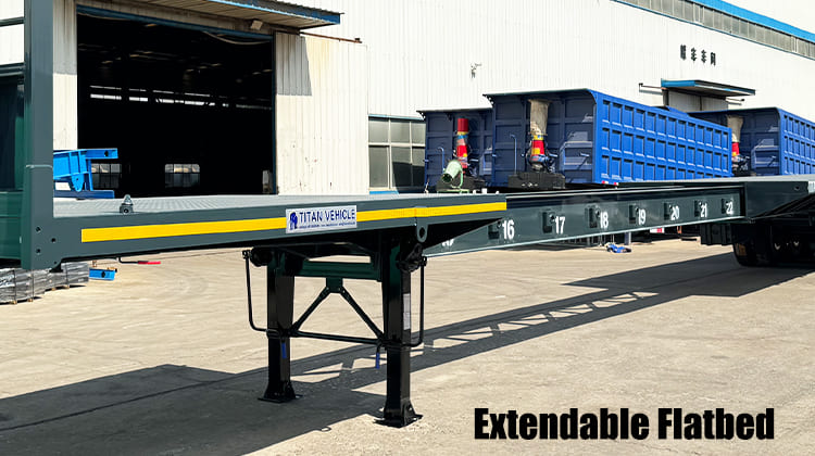 48 80 Extendable Flatbed Trailer for Sale in Guyana  