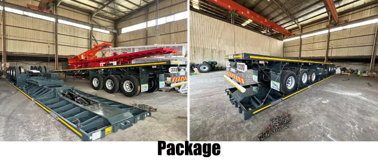 48 80 Extendable Flatbed Trailer for Sale in Guyana  