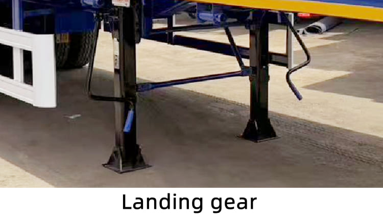 40 Ft 4 Axle New Flatbed Container Trailer for Sale in Guyana