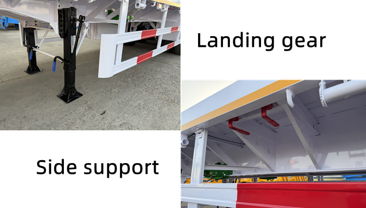 Tri Axle Flatbed Semi Trailer for Sale in Guyana