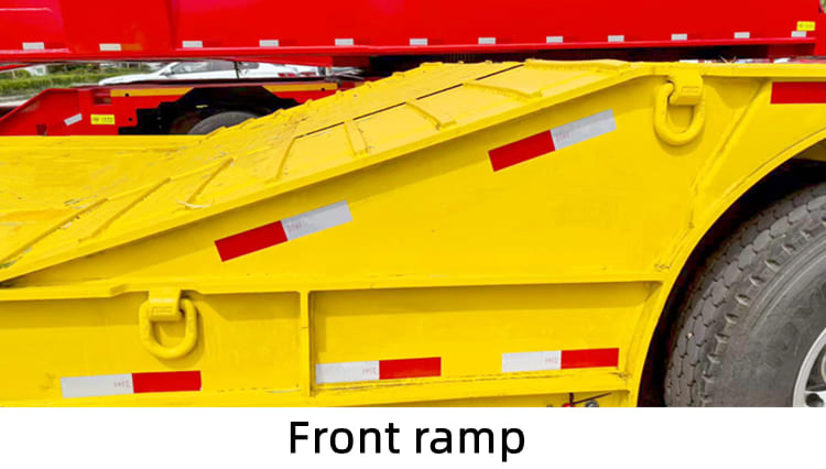 120 Ton Folding Gooseneck Trailer for Sale in Guyana