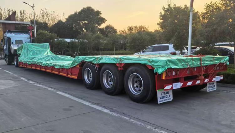 Removable Gooseneck Lowboy Trailer for Sale in Guyana
