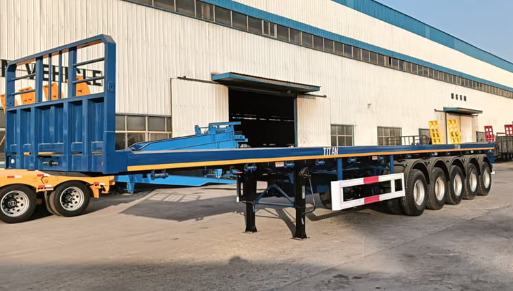 5 Axle Semi Truck Flatbed Trailer for Sale in Guyana