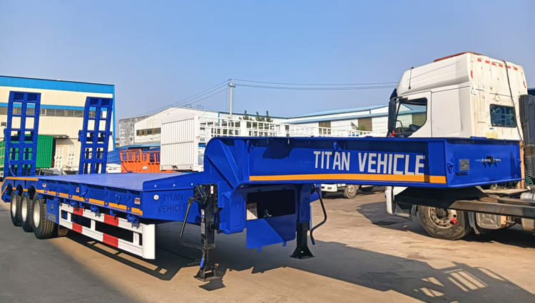 60 Ton Lowbed Trailer Truck for Sale in Guyana