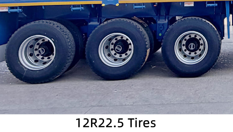 60 Ton Tri Axle Dropside Trailer for Sale in Guyana