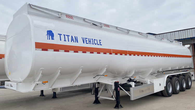 4 Axle Semi Fuel Tanker Trailer for Sale in Guyana