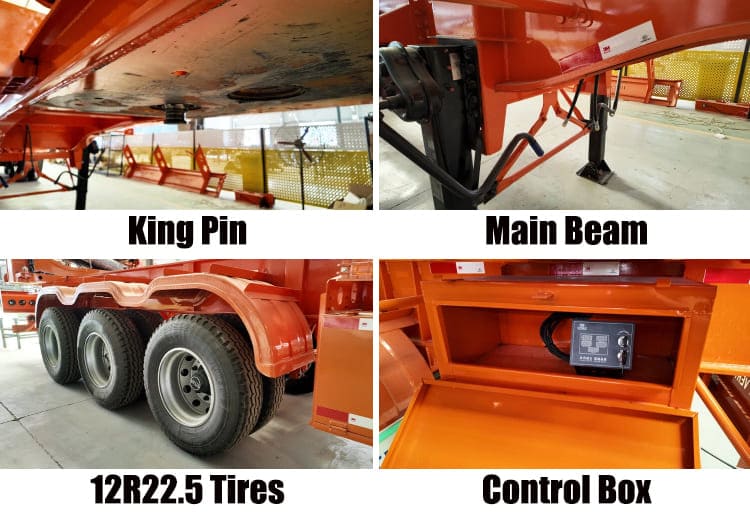 37 Ton Sidelifter Container Trailer for Sale in Guyana