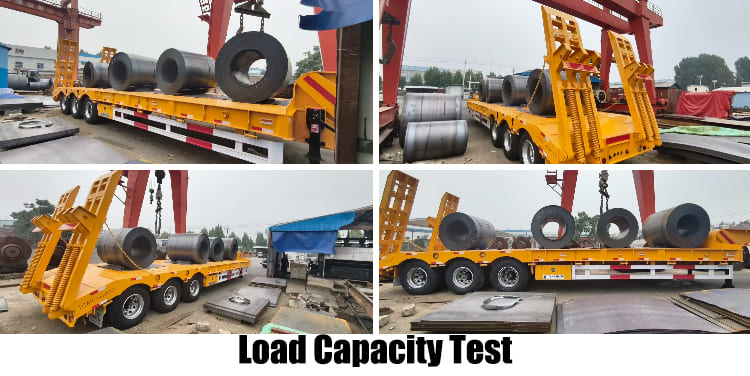 Tri Axle 40 Ft Drop Deck Low Loader Trailer for Sale in Guyana