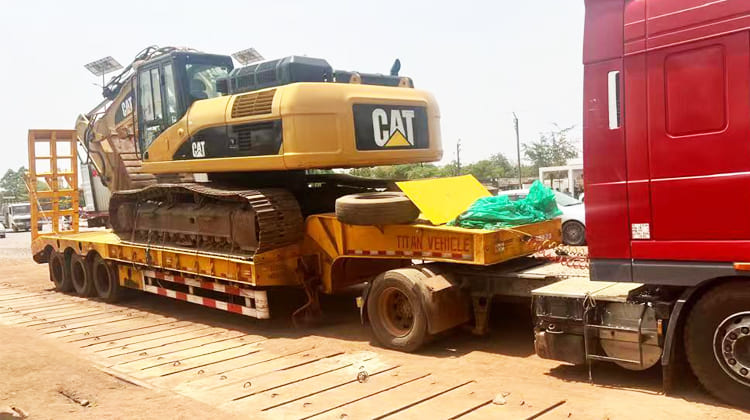 Tri Axle 40 Ft Drop Deck Low Loader Trailer for Sale in Guyana