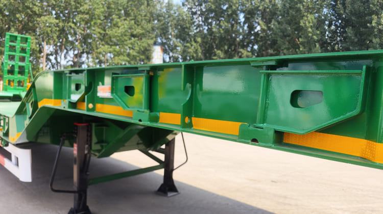Tri Axle 40 Ft Drop Deck Low Loader Trailer for Sale in Guyana