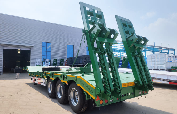 Tri Axle 40 Ft Drop Deck Low Loader Trailer for Sale in Guyana