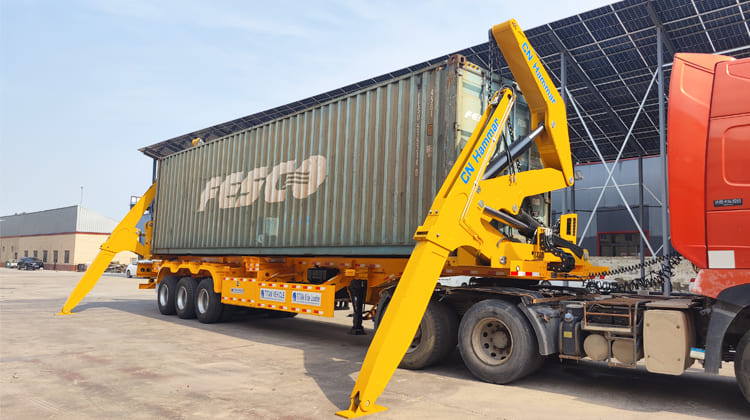 40Ft CN Hammar Container Side Loader Trailer Price for Sale in Guyana