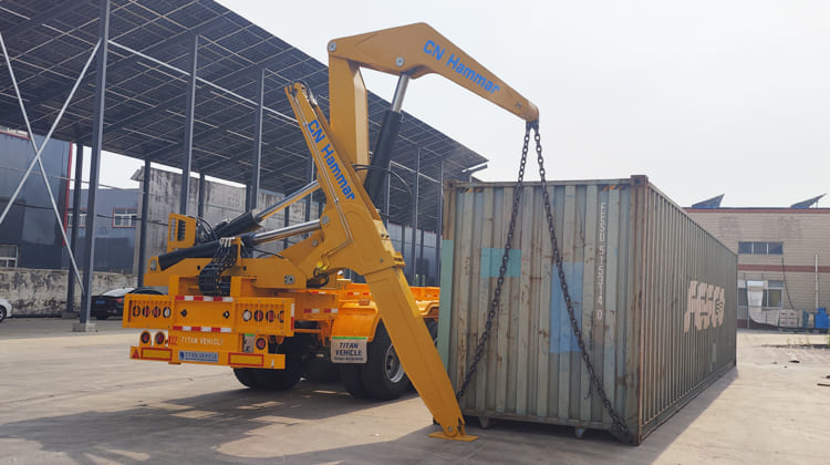 40Ft CN Hammar Container Side Loader Trailer Price for Sale in Guyana