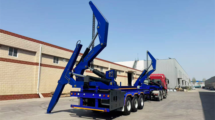45 Ton CN Hammar Sidelifter Container Trailer for Sale in Guyana