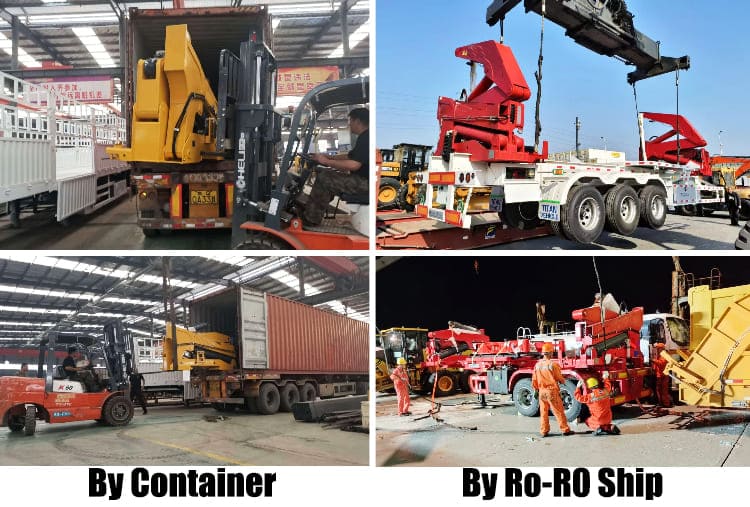 45 Ton CN Hammar Sidelifter Container Trailer for Sale in Guyana