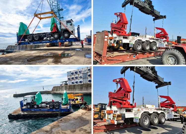 37 Ton CN Hammar Sideloader Trailer for Sale in Guyana