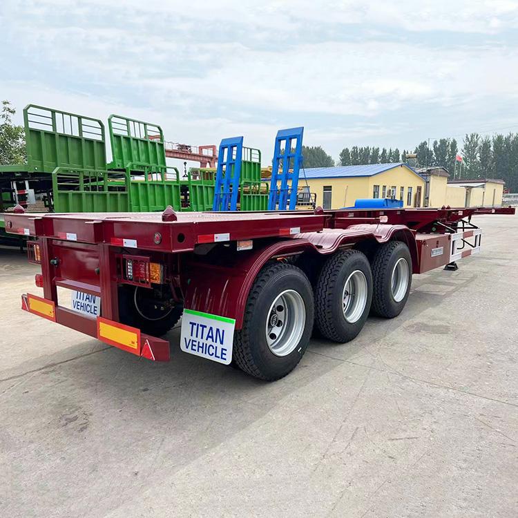 Tri Axle Container Chassis Trailer