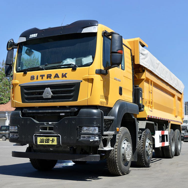 8x4 Used Sinotruk Sitrak Dump Trucks G7W