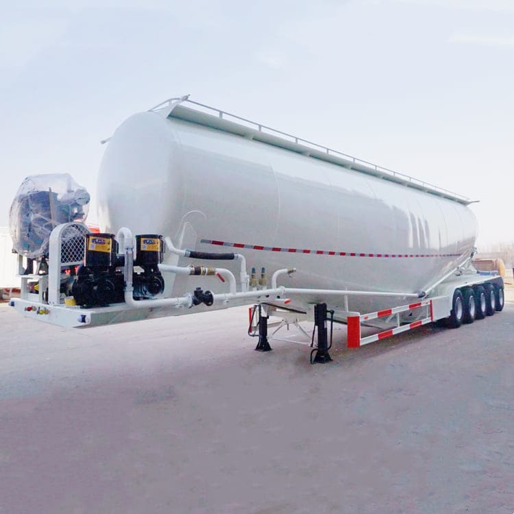 5 Axle Bulk Cement Tank Trailer