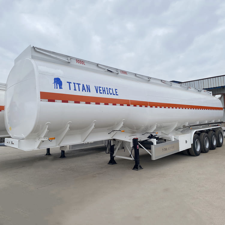 4 Axle Semi Fuel Tanker Trailer