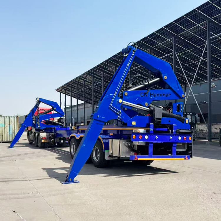 45 Ton Extendable CN Hammar Sidelifter Trailer 