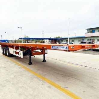 3 Axle Flatbed Truck Trailer