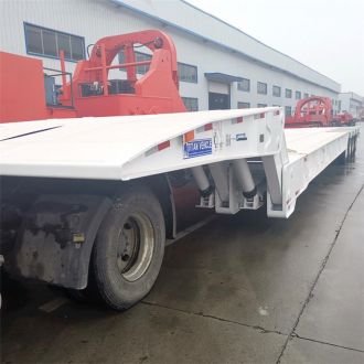 100T Folding Gooseneck Trailer