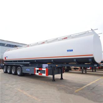 4 Axle Palm Oil Tanker with Airbag Suspension
