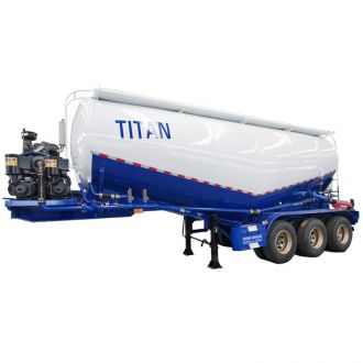 3 Axle Cement Tanker Truck