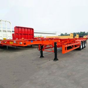 Tri Axle Shipping Container Trailer