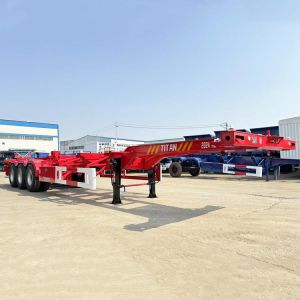 40 Feet 3 Axle Skeletal Trailer