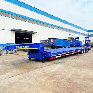 4 Axle Low Loader Trailer