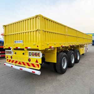 Tri Axle 60 Ton Sidewall Semi Trailer