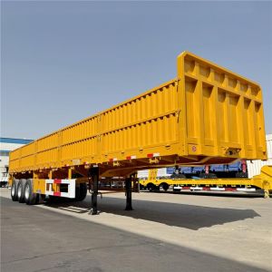 Tri Axle Trailer with Drop Side