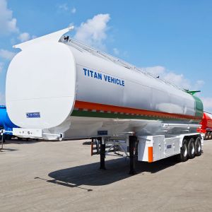 Tri Axle Diesel Fuel Tanker Trailer